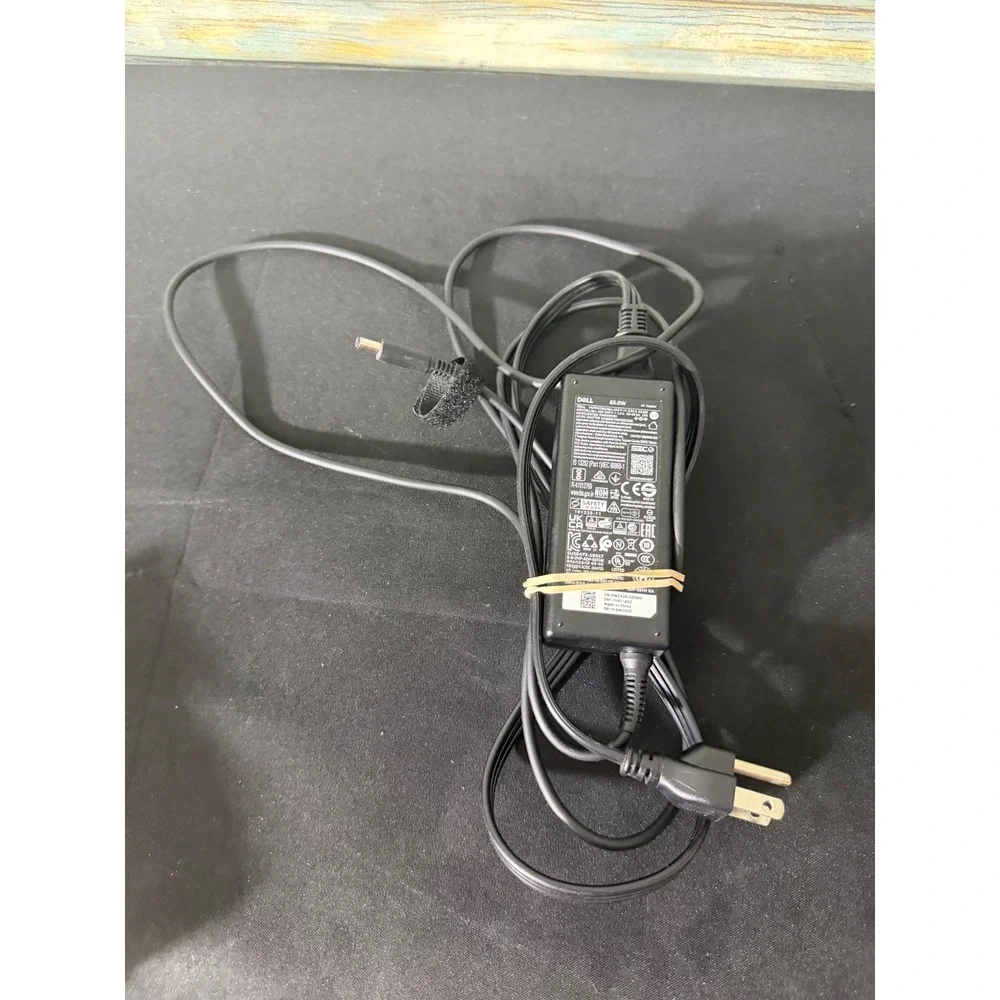 Dell AC Adapter 65W 19.5V Black Excellent DA65NM191 0WC42G Laptop Charger